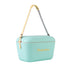 Retro Classic Vintage  Cooler- by Polar Box-Teal(Cyan) + Yellow strap